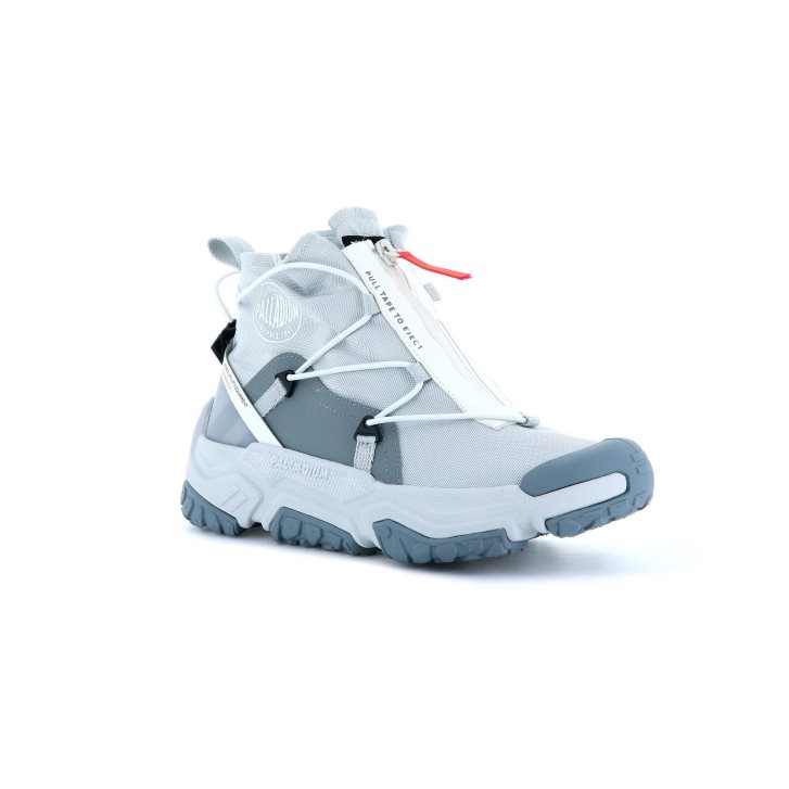 Pánské Tenisky Palladium Off-grid Hi Zip Nepromokavé + Světle Blankyt | CZ CWR-01K